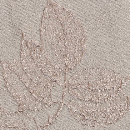 Metallic Dusty Rose Floral Luxury Brocade
