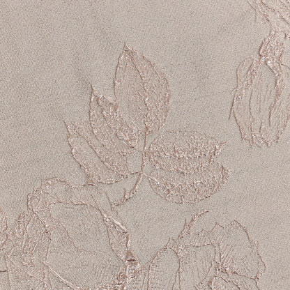 Metallic Dusty Rose Floral Luxury Brocade