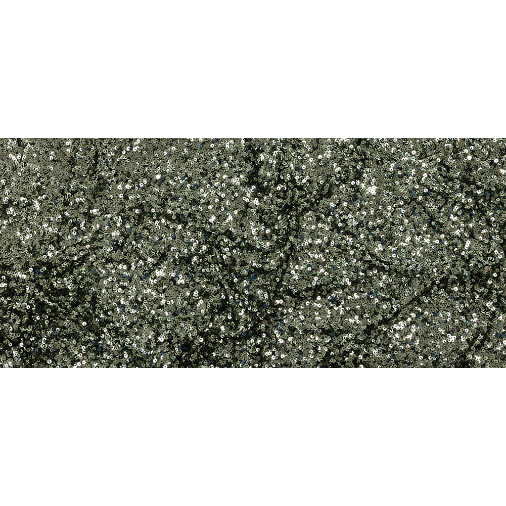Heavy All-Over Sequins - Green - Guiseppe Collection - Full