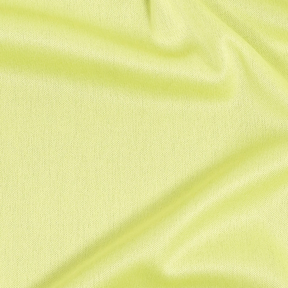 Polyester Pongee Knit Lining - Grass Green - Luca Collection - Detail