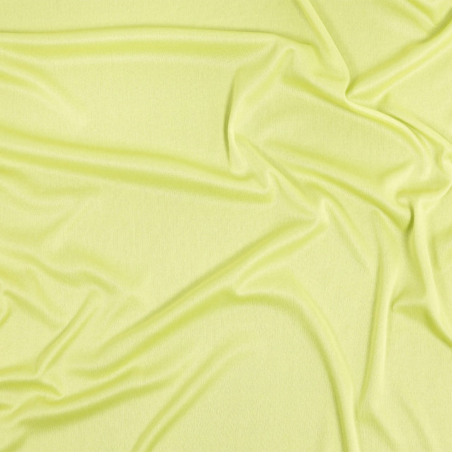 Polyester Pongee Knit Lining - Grass Green - Luca Collection