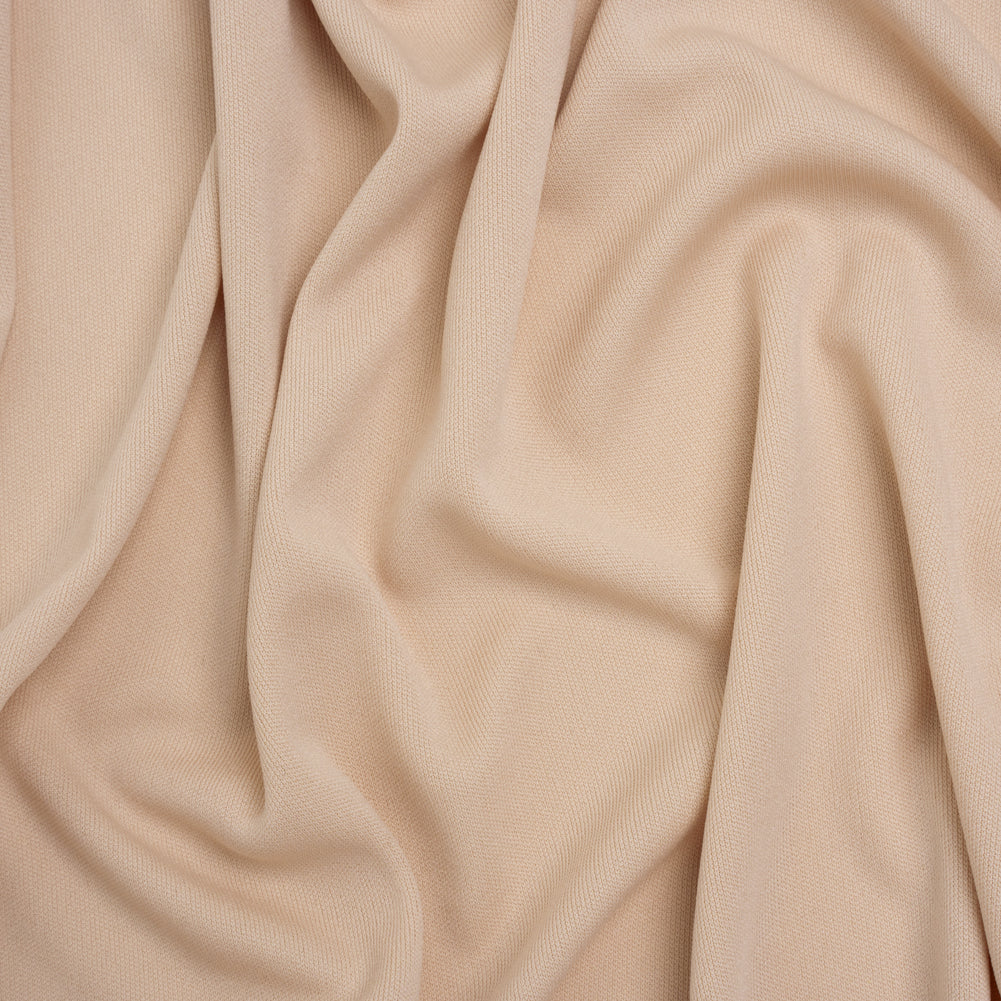 Polyester Pongee Knit Lining - Nude - Luca Collection - Drape