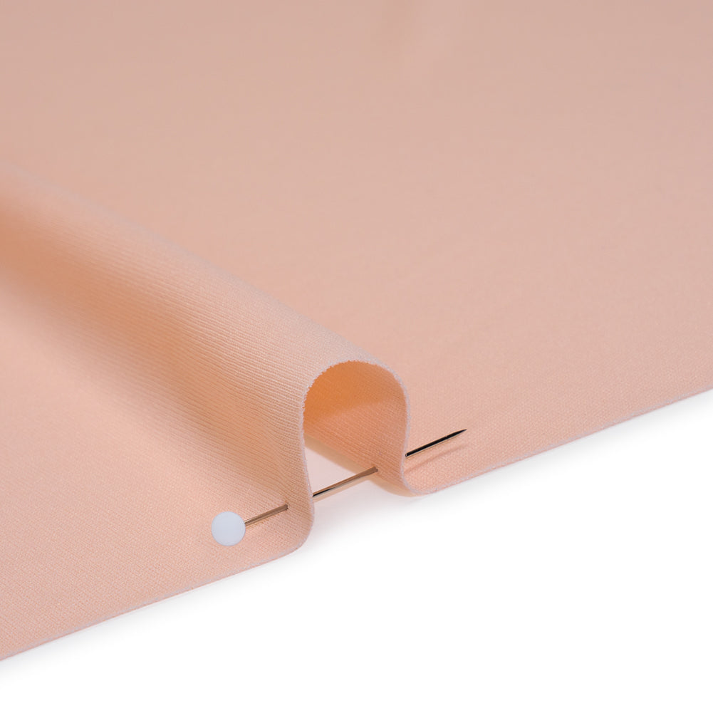 Polyester Pongee Knit Lining - Pearl Blush - Luca Collection Detail