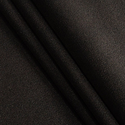 Lux Polyester Crepe Back Satin - Black - Isla Collection
