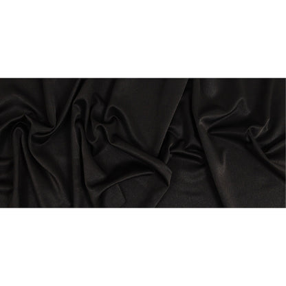 Lux Polyester Crepe Back Satin - Black - Isla Collection