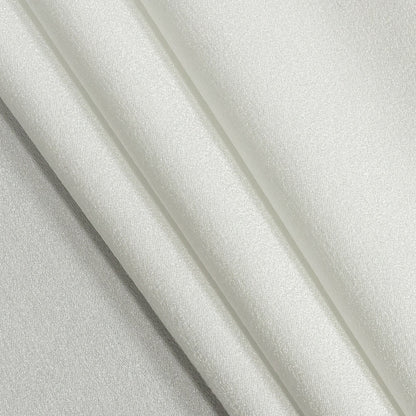 Lux Polyester Crepe Back Satin - White - Isla Collection