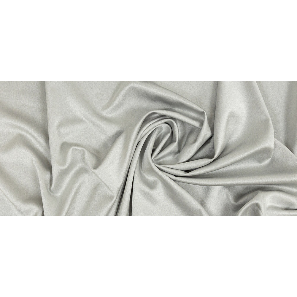 Lux Polyester Crepe Back Satin - Gray - Isla Collection - Full