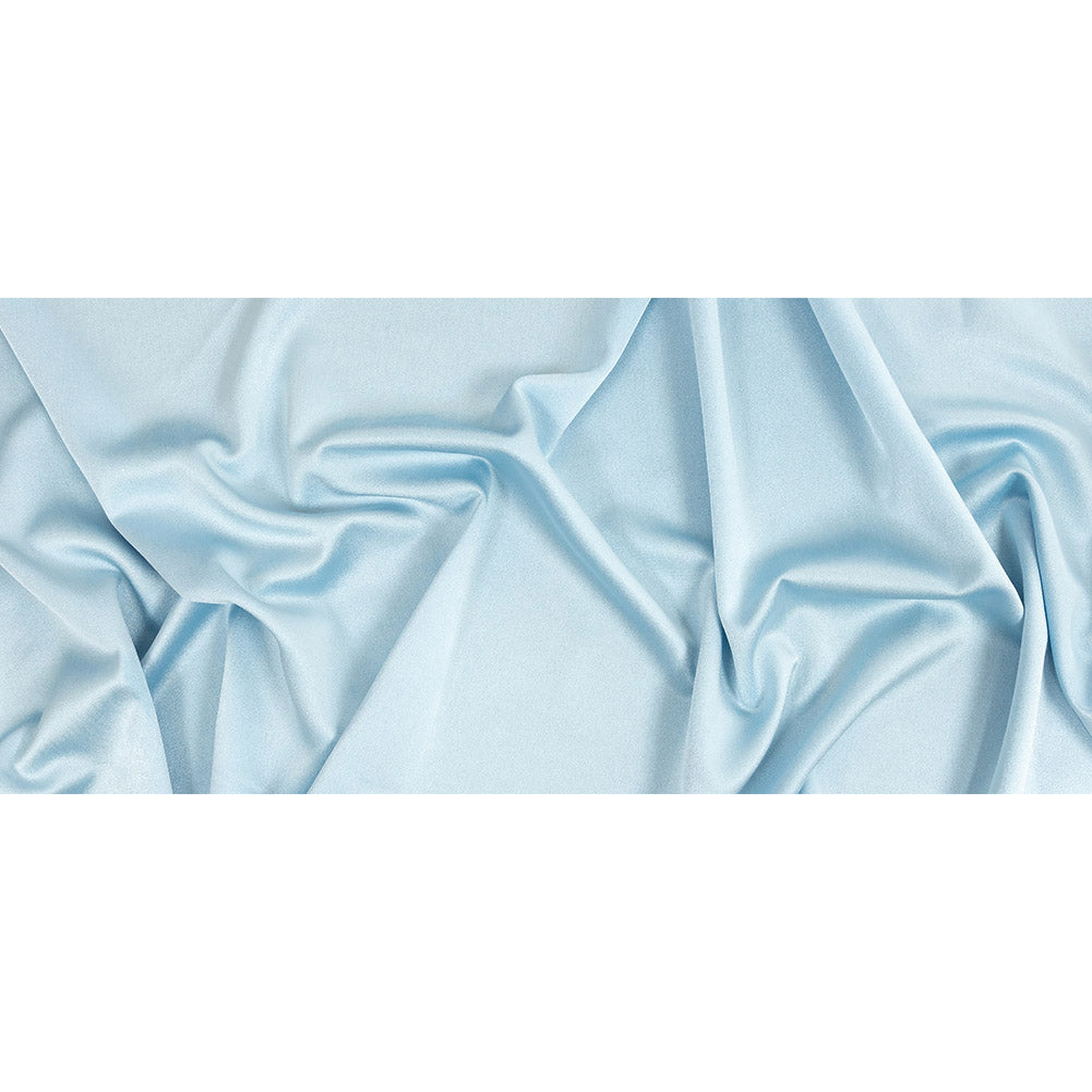 Lux Polyester Crepe Back Satin - Sky Blue - Isla Collection - Full
