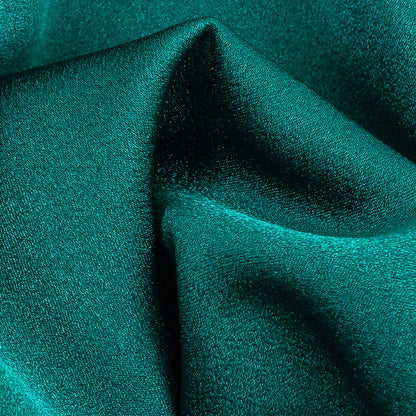 Lux Polyester Crepe Back Satin - Emerald - Isla Collection