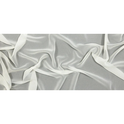 Lux Multi-Twist Polyester Chiffon - Cannoli Cream - Esma Collection