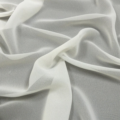 Lux Multi-Twist Polyester Chiffon - Cannoli Cream - Esma Collection