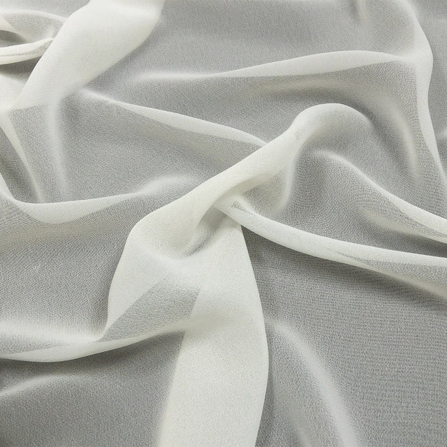 Lux Multi-Twist Polyester Chiffon - Cannoli Cream - Esma Collection