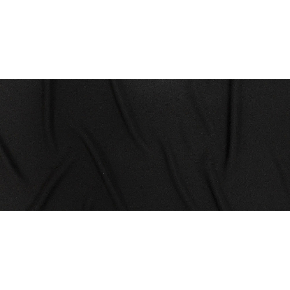 Polyester 4-Ply Crepe - Black - Suzie Collection - Full