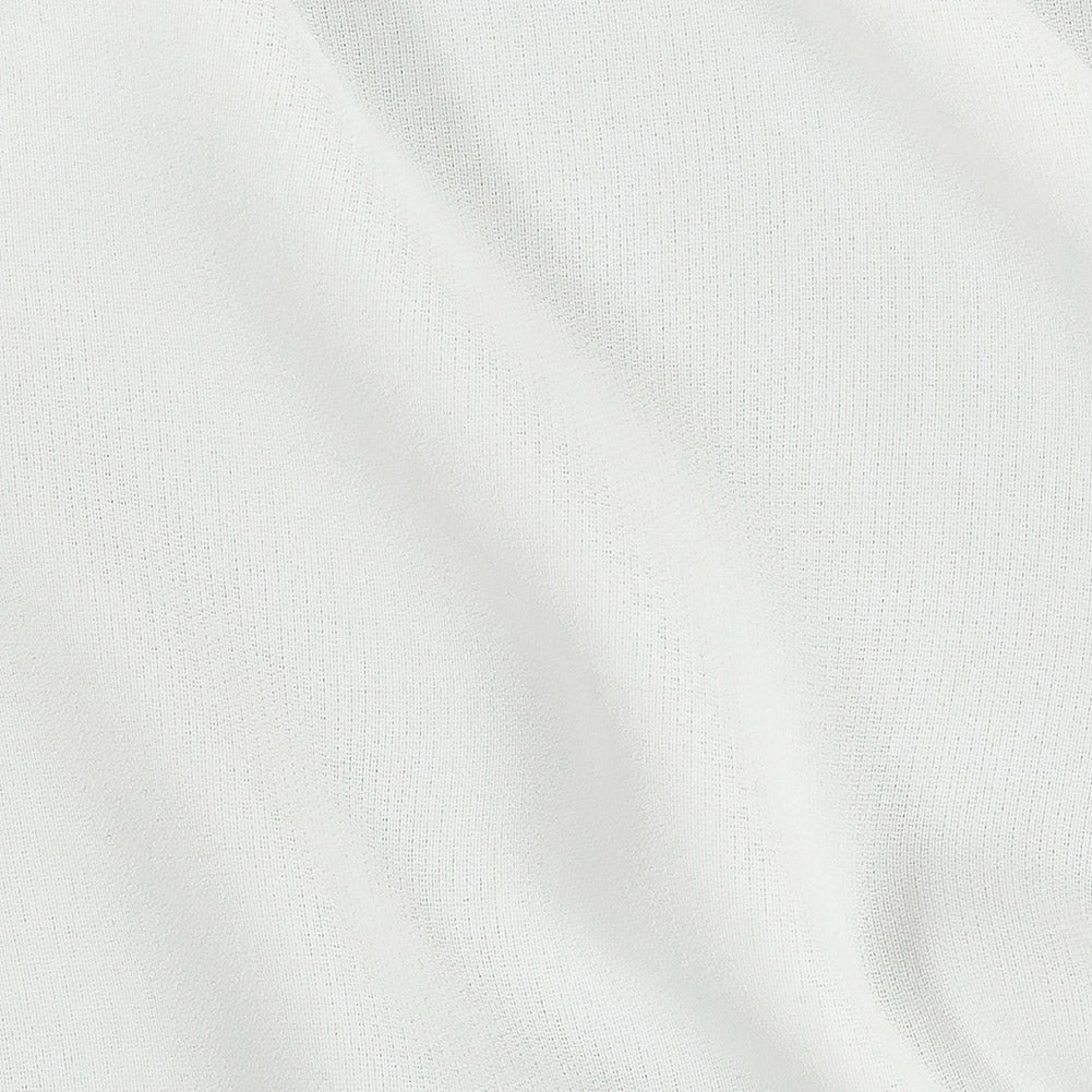 Polyester 4-Ply Crepe - Off-White - Suzie Collection - Detail