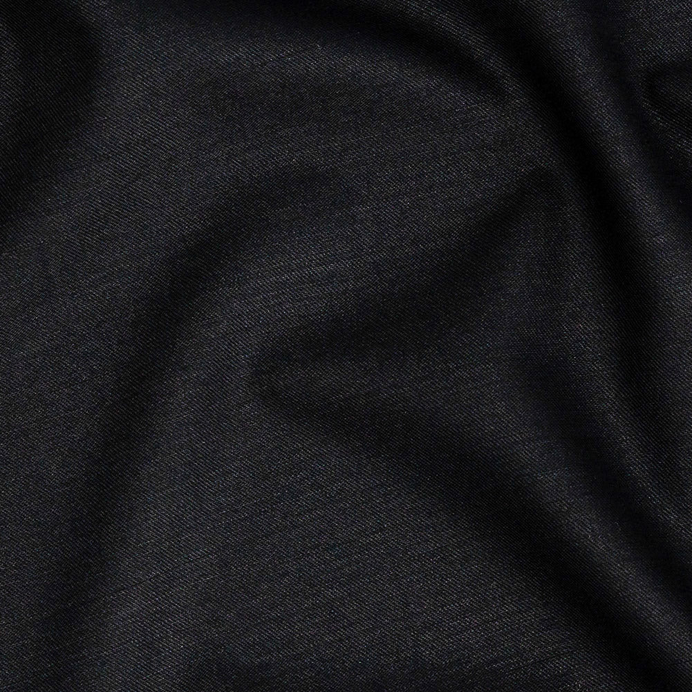 Super 120 Monostretch Wool Suiting - Black - Detail