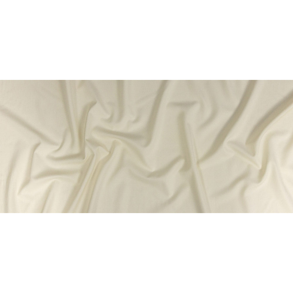 Super 120 Winter White Gabardine Wool Suiting - Full