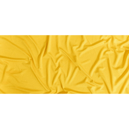 Yellow Coolmax Wicking Athletic Mesh Full