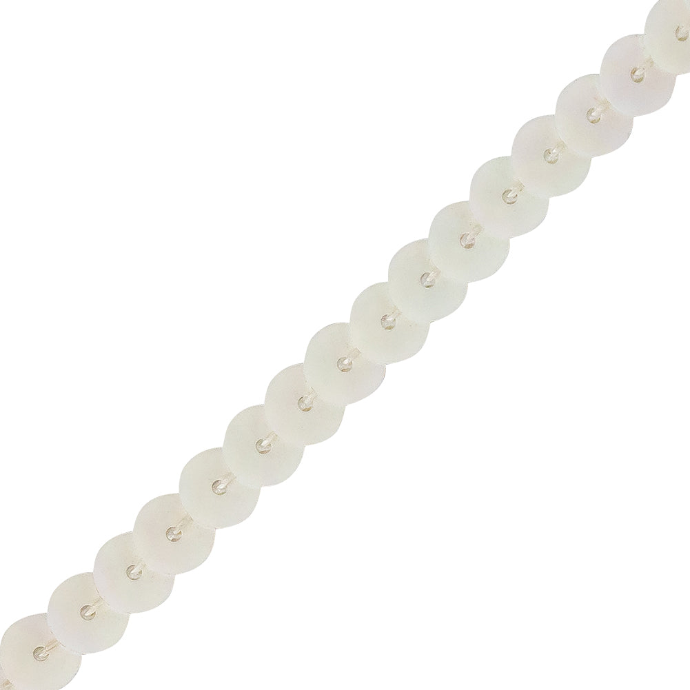 6mm Opalescent Flat Sequins Trim Detail