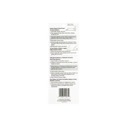 Dritz Button Gauge & Point Turner Folded