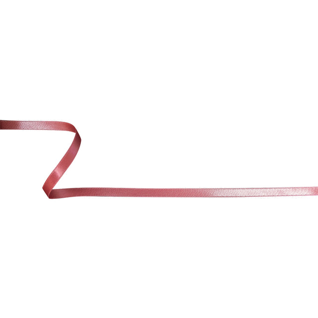 Bubblegum Pink Single Face Satin Ribbon - 0.25"