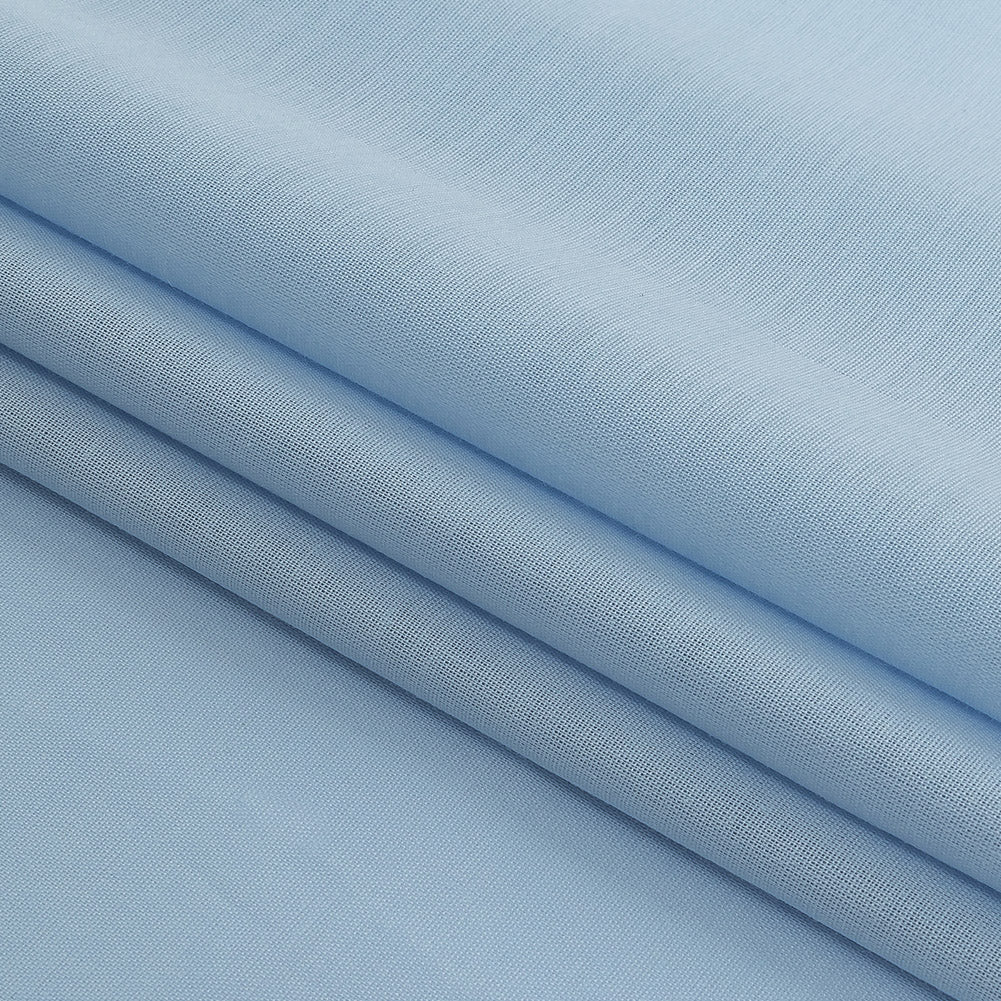 Mercerized Organic Egyptian Cotton Voile - Angel Falls - Toulouse Collection - Folded