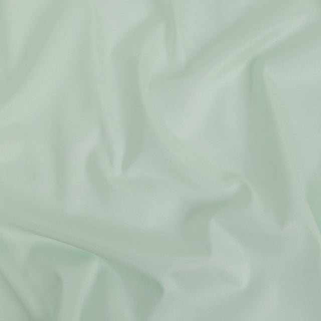 Mercerized Organic Egyptian Cotton Voile - Mint - Toulouse Collection