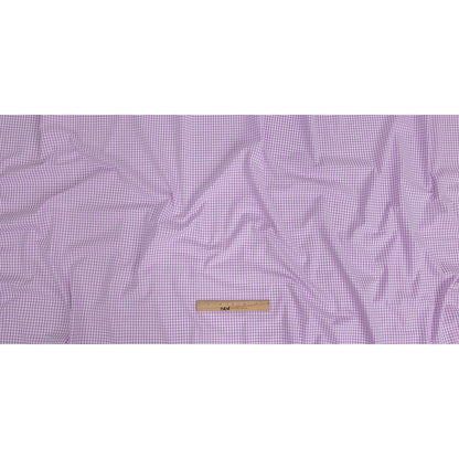 Organic Cotton Gingham 0.125" - Lavender - Campinas Collection