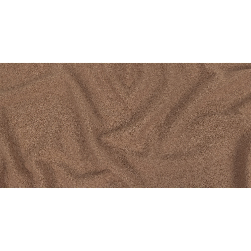Boiled Wool Coating Fabric - Burro Brown - Ketil Collection - Full