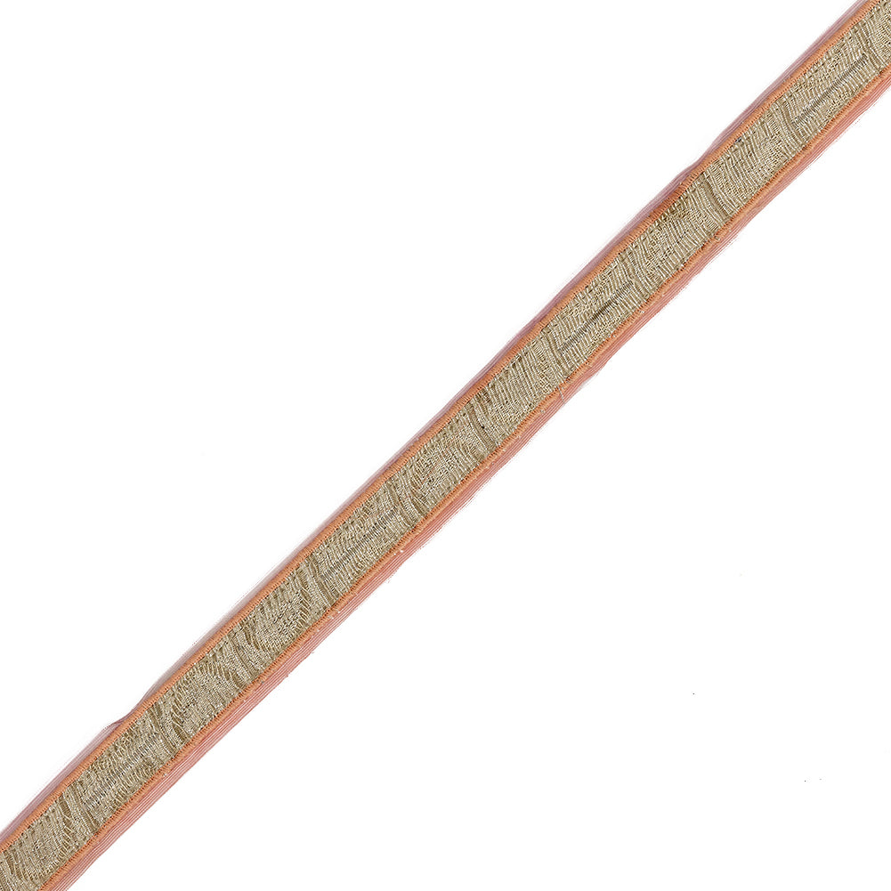 Pink Ombre and Metallic Champagne Mixed Media Trim