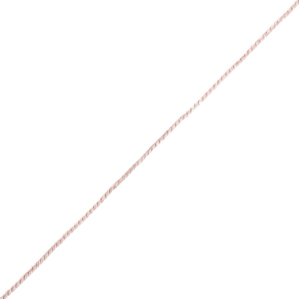 Pale Pink Twisted Cord - 3mm