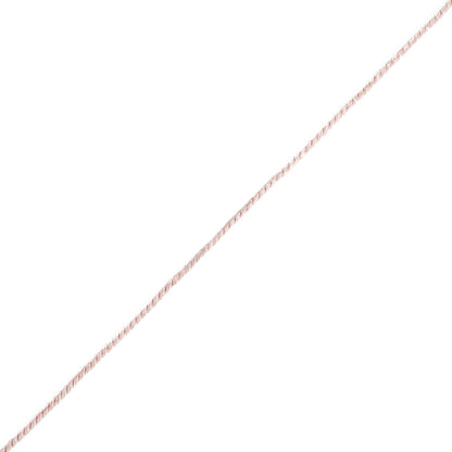Pale Pink Twisted Cord - 3mm