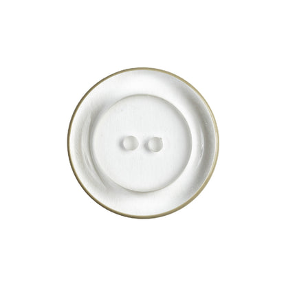 Transparent 2-Hole Tire Shaped Rim Button - 36L/23mm Detail