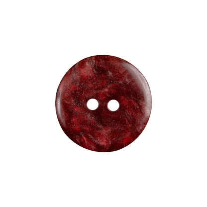 Magenta Night Iridescent Marbeled 2-Hole Button - 32L/20mm Detail