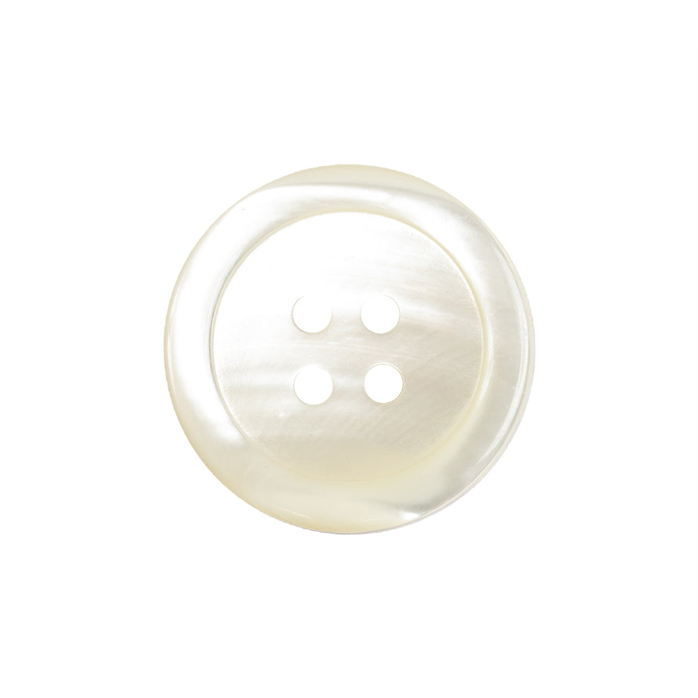 Afterglow Iridescent 4-Hole Shell Button - 36L/23mm