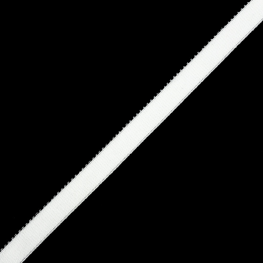 White Frilled Elastic - 0.75"