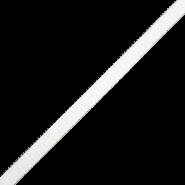 White Frilled Elastic - 0.75"