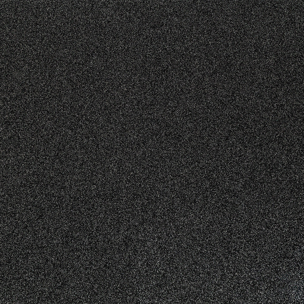 Metallic Glitter Vinyl - Black - Folded