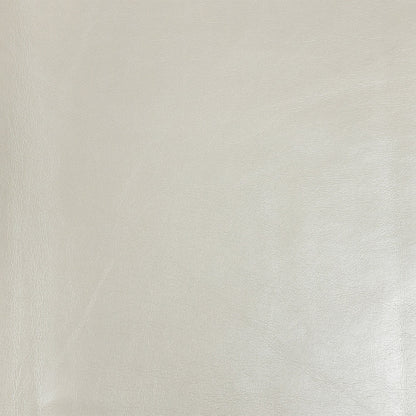 Pearlized Faux Leather - Bone - Mae Collection Folded