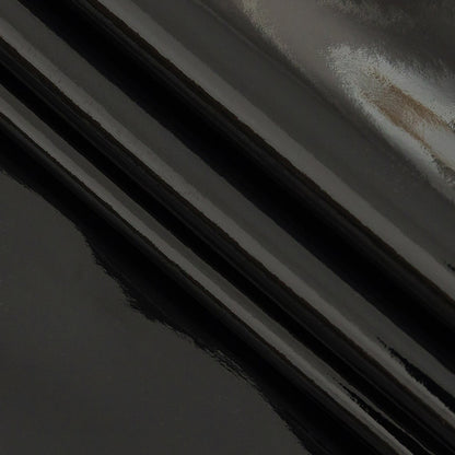Lightweight Faux Patent Leather - Black - Fortaleza Collection