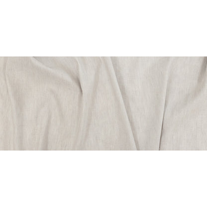 Heathered Light Gray Stretch Linen and Rayon Woven Full