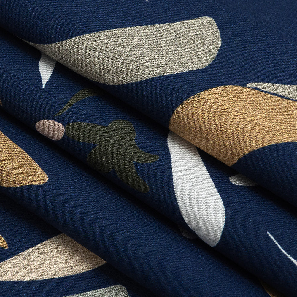 Mood Exclusive Twilight Blue Le Muse Cotton Poplin Folded