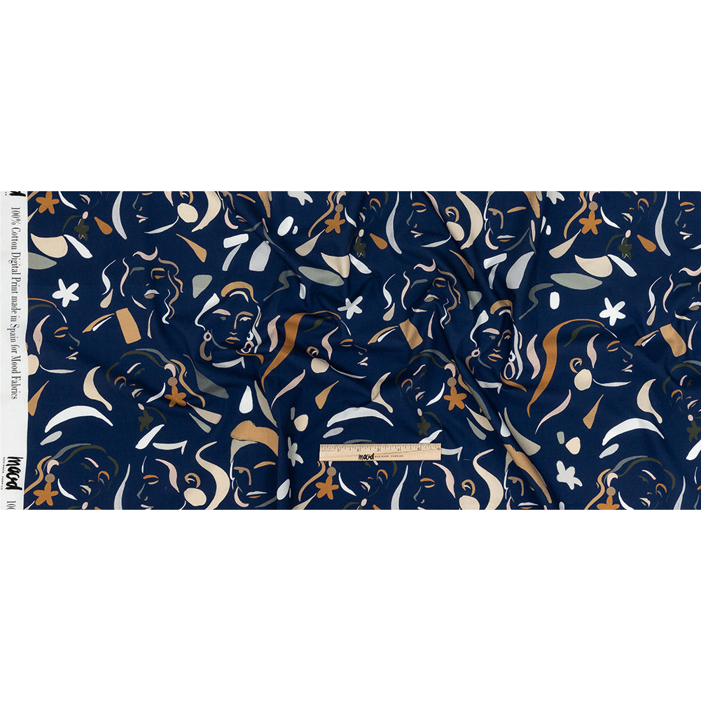Mood Exclusive Twilight Blue Le Muse Cotton Poplin Full