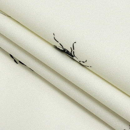 Mood Exclusive Vanilla Ice Porchlight Entomology Stretch Cotton Sateen Folded