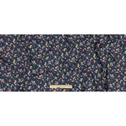 Cotton Poplin Print - Navy Floral - Mood Exclusive Dear Ditsy Full