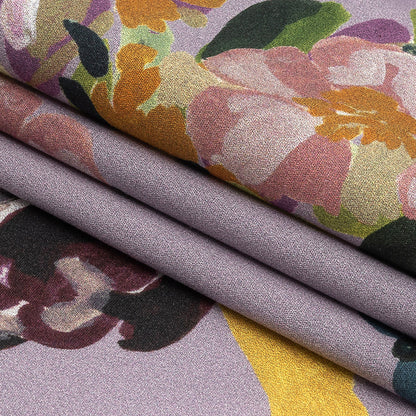 Mood Exclusive Lilac Proper Perfume Stretch Cotton Poplin Folded