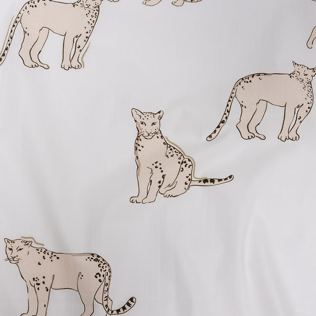Mood Exclusive Beige Leopards of Languor Cotton Poplin