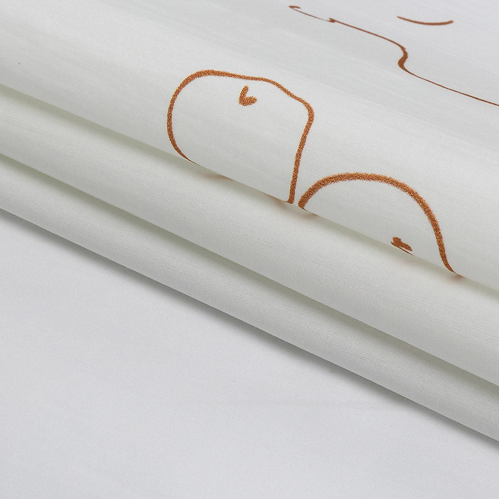 Mood Exclusive Aesthetic Horizons Cotton Poplin Folded
