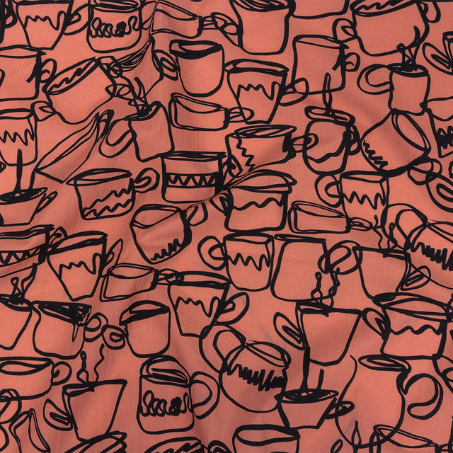Mood Exclusive Pink Kitchen Couture Cotton Poplin