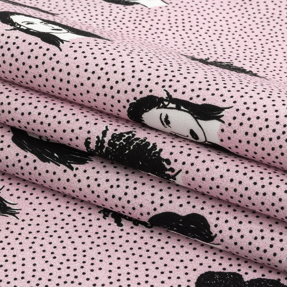 Mood Exclusive Hairspray Stretch Brushed Cotton Twill Folded