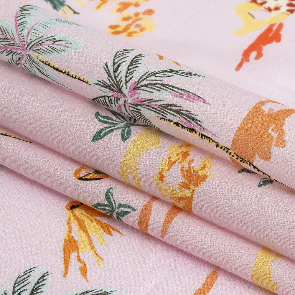 Mood Exclusive Pale Pink Island Idyll Cotton Voile Folded